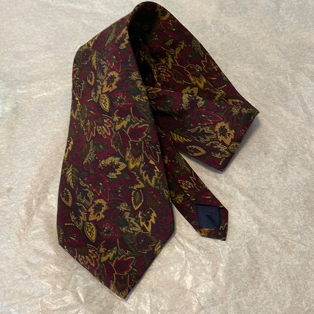 Used silk tie